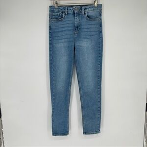 Just Black Light Wash Straight Leg Jeans Sz 27